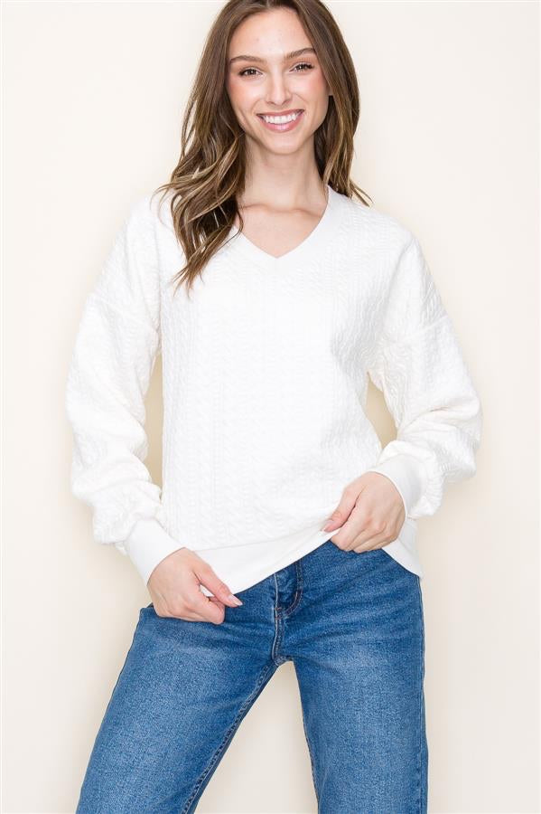 Sadie V Neck