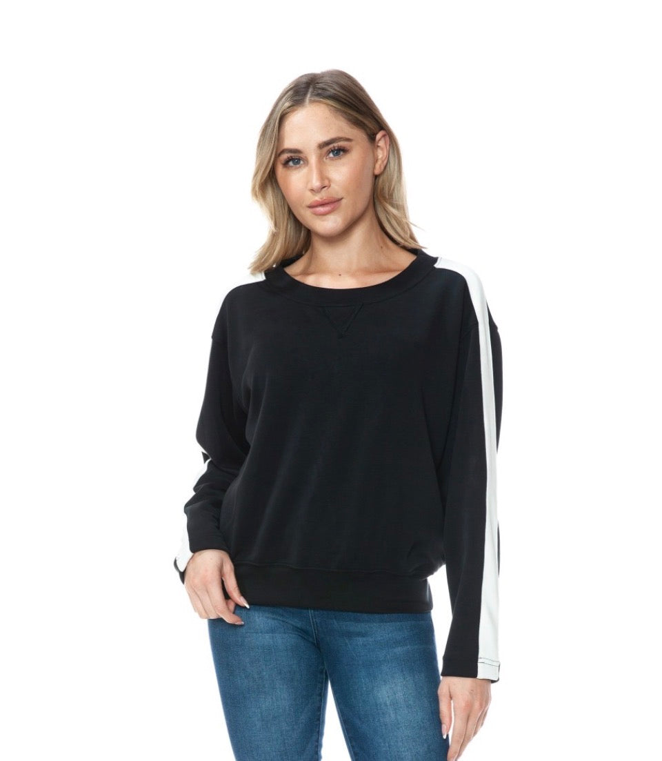 Zeta  Contrast Pullover