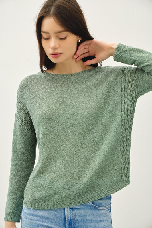 Elin Drop Shoulder Sweater