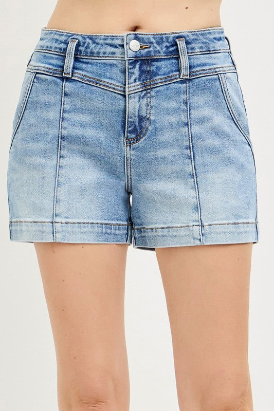 Mia Slouchy Flap Pocket Shorts