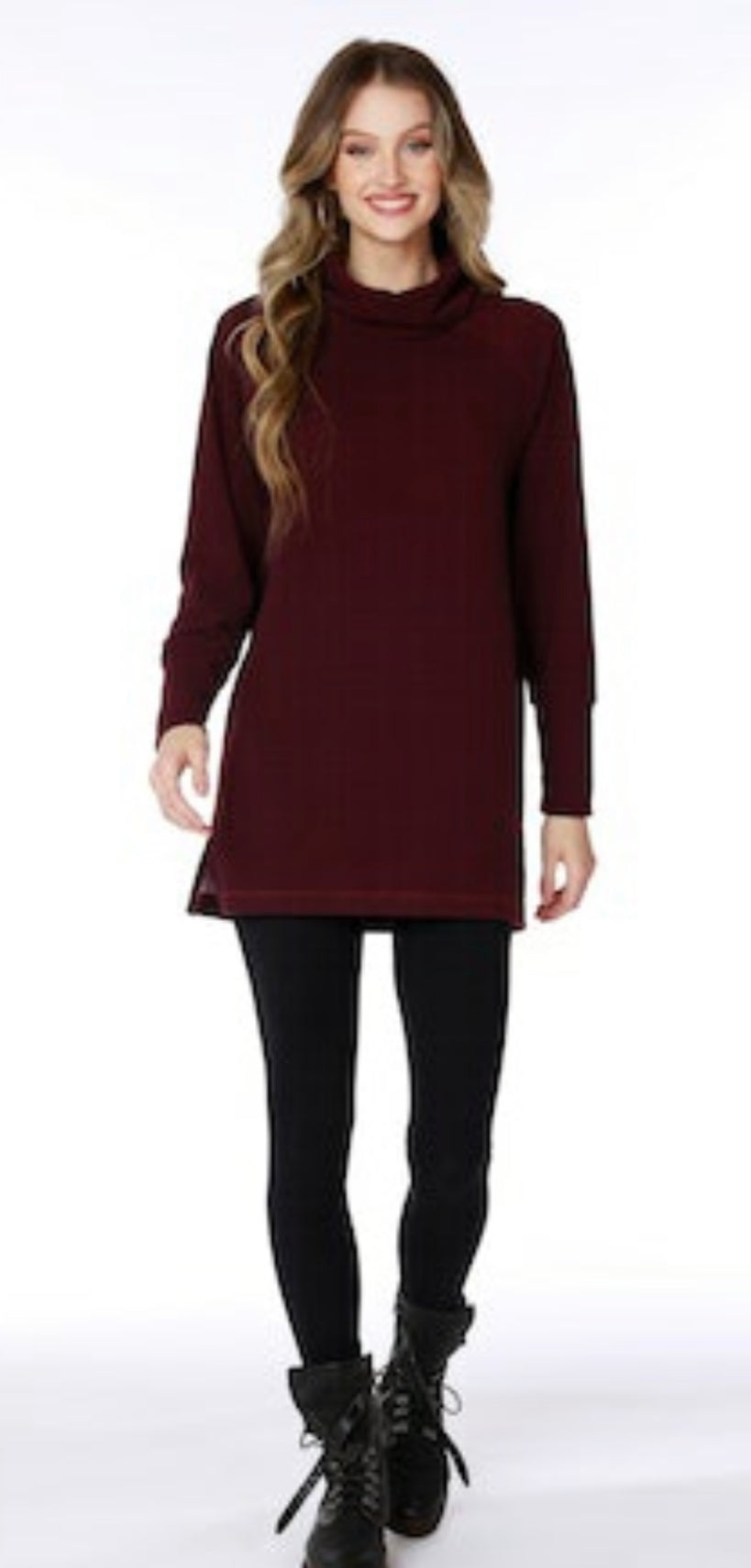 Funnel Neck Tunic
