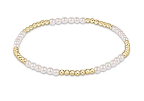 Enewton Classic Blissful 3mm Pearl Bead Bracelet