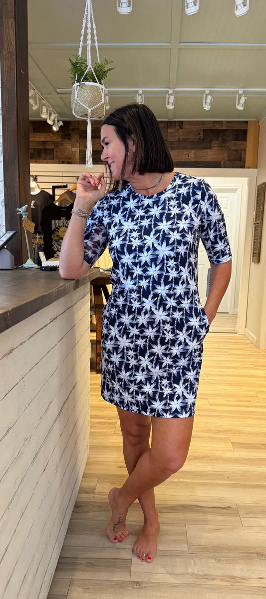 Lulu B Remy 3/4 Sleeve Dress