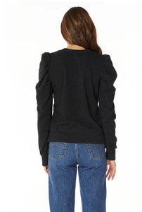 Puff Sleeve Crewneck