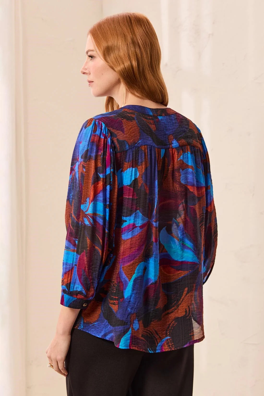 Tribal Flowy Dolman Sleeve