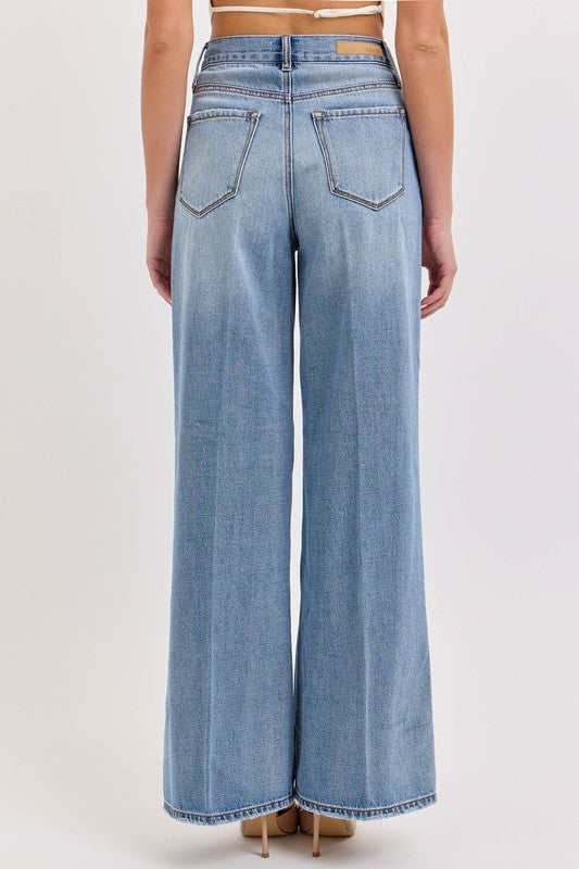 Santa Cruz Distressed Wide Leg