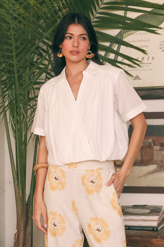 Lydia Surplice Top