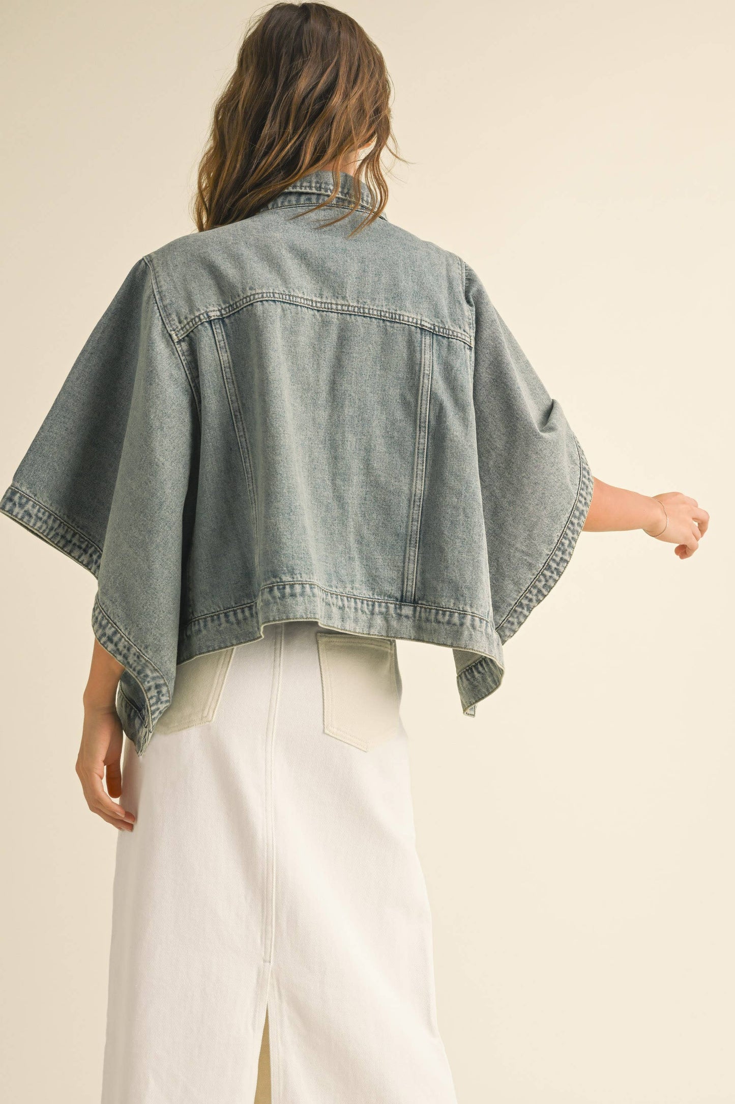 Landslide Cape Denim Jacket