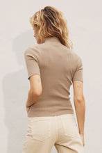 Load image into Gallery viewer, Cara Short Sleeve Mock