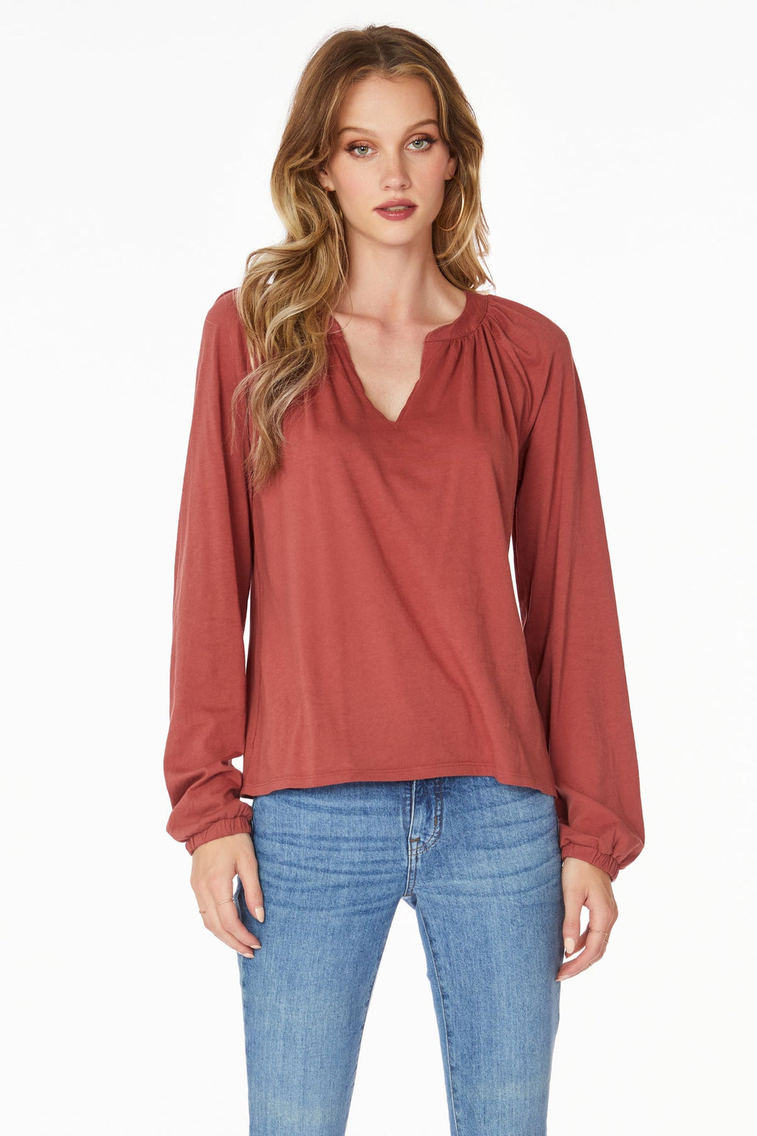 Bobi Split Neck