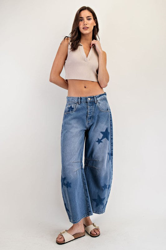 Seeing Stars Barrel Jeans