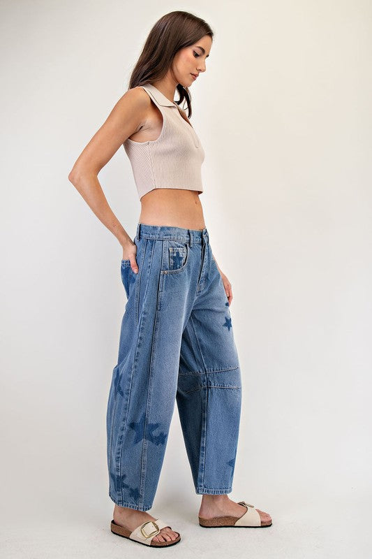 Seeing Stars Barrel Jeans