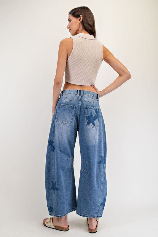 Seeing Stars Barrel Jeans