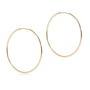 Enewton Endless Gold 1.25” Hoop Earrings