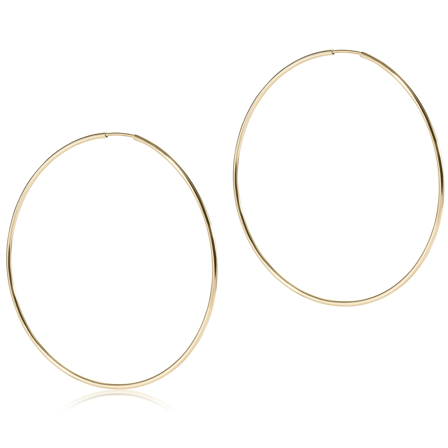 Enewton Endless Gold 1.75”Hoop Earrings