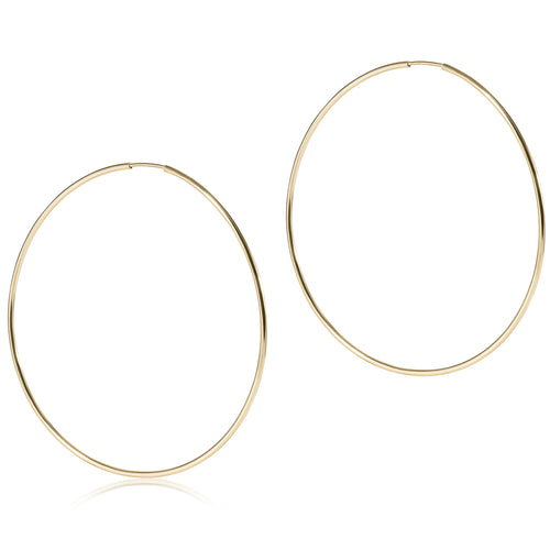 Enewton Endless Gold 2” Hoop Earrings