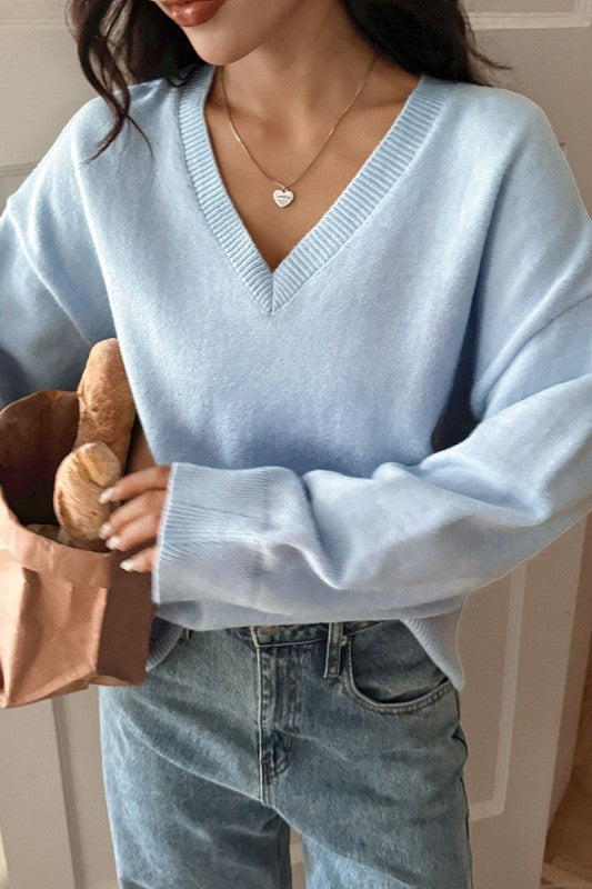V-Neck Tara Sweater