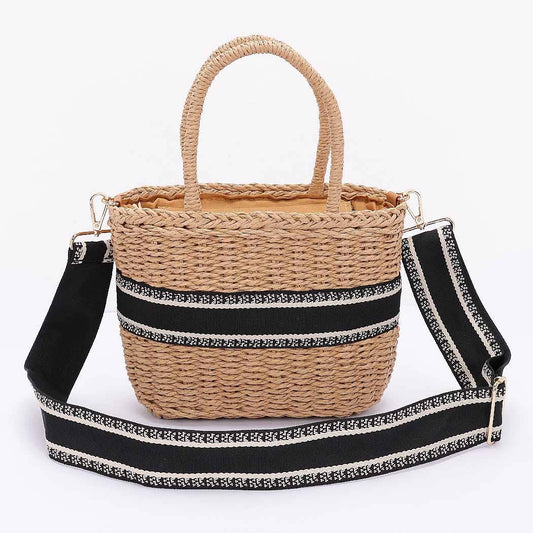 Small Straw Tote