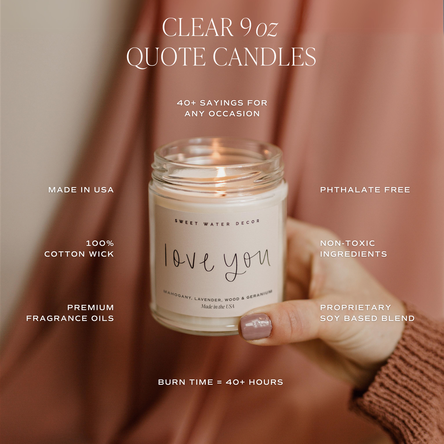 Relax, Girl Candle