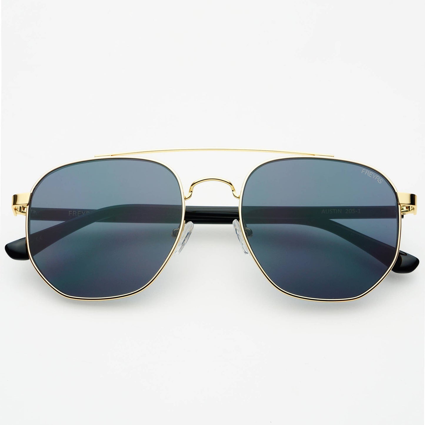 Austin Unisex Sunglasses : Gold / Gray