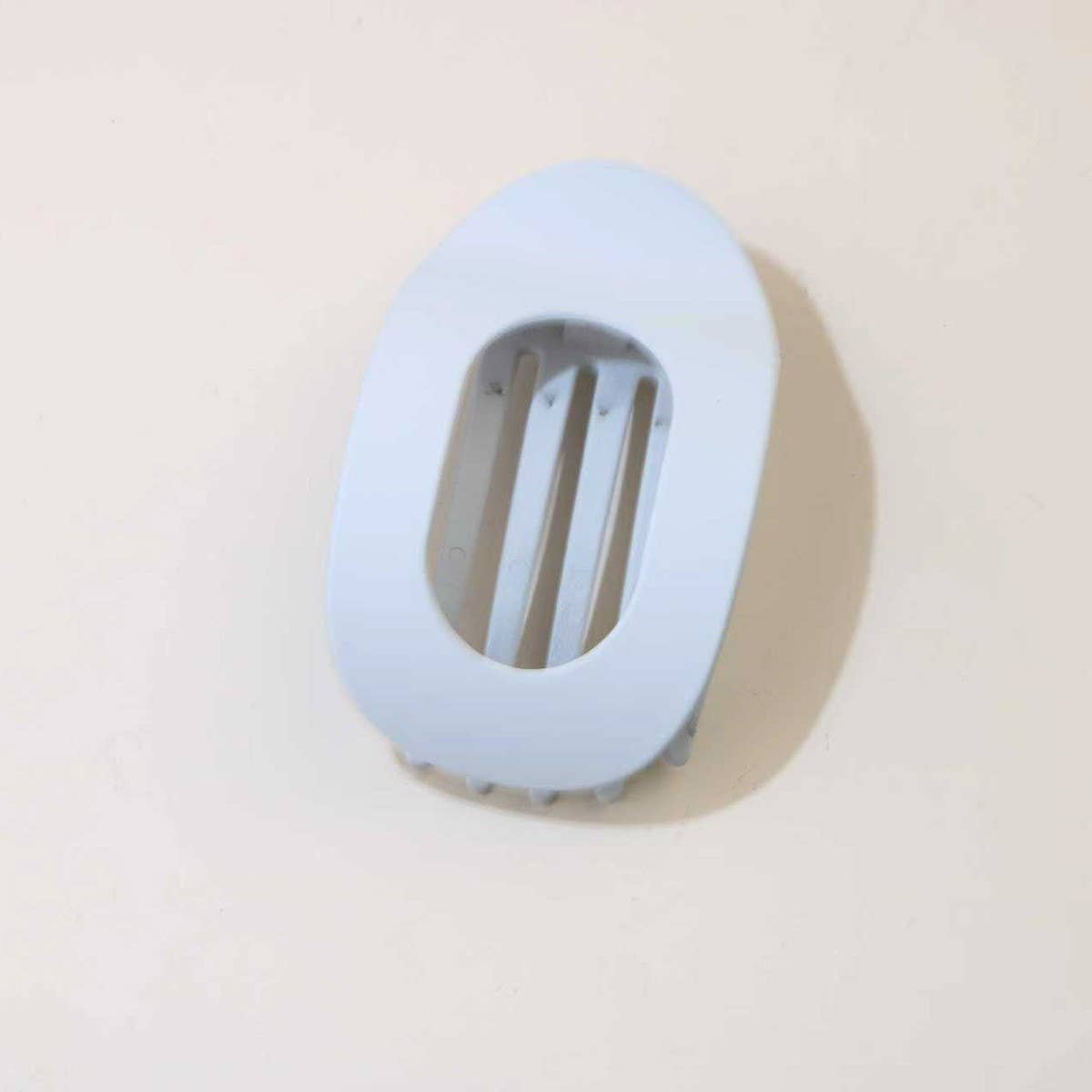 Oval Flat Hair Clip for Women, Strong Grip Clamp_CWAHA07281: MATTEBLACK / (OS) 1