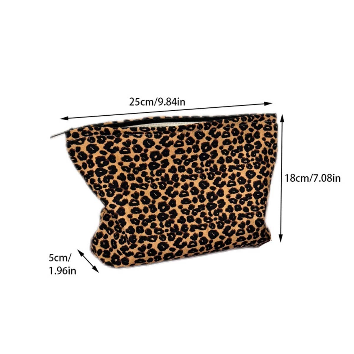 Canvas Tote Makeup Bag