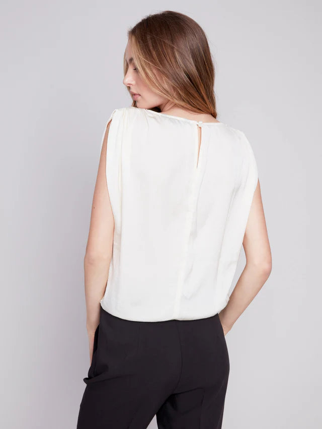 Charlie B Drawstring Blouse