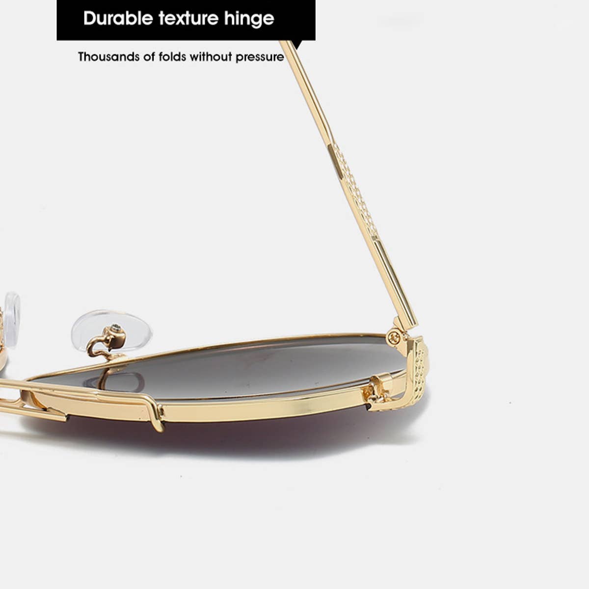 LARGE LENS AVIATOR SUNGLASSES