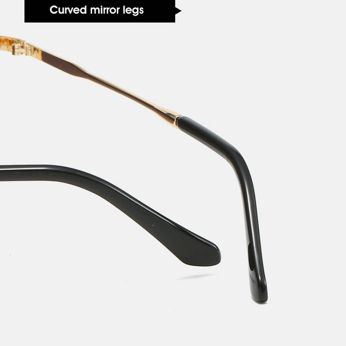 LARGE LENS AVIATOR SUNGLASSES UNISEX_CWASG0285: Black / (OS) 2