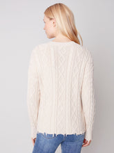 Load image into Gallery viewer, Charlie B Leah Cable Knit Sweater