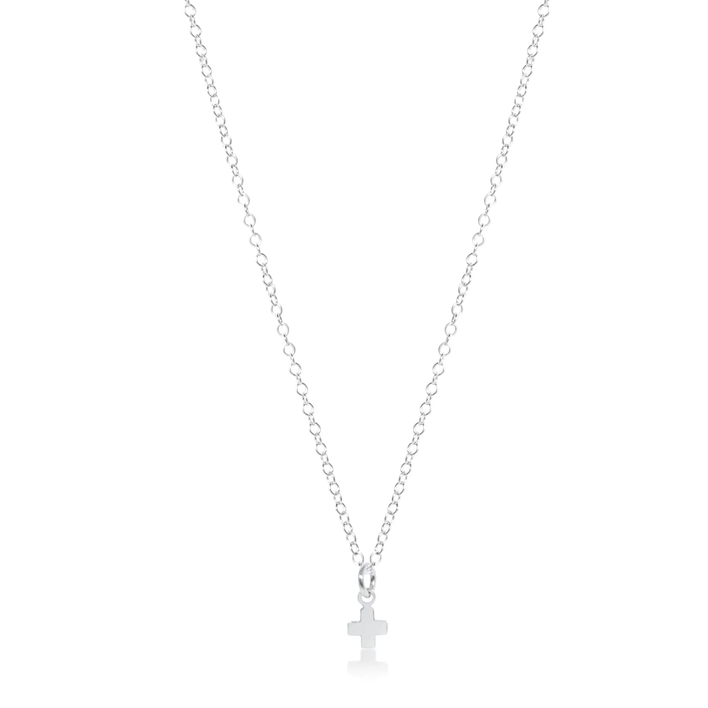 Enewton 16” Sterling Signature Cross Necklace