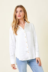 Silky Button Up