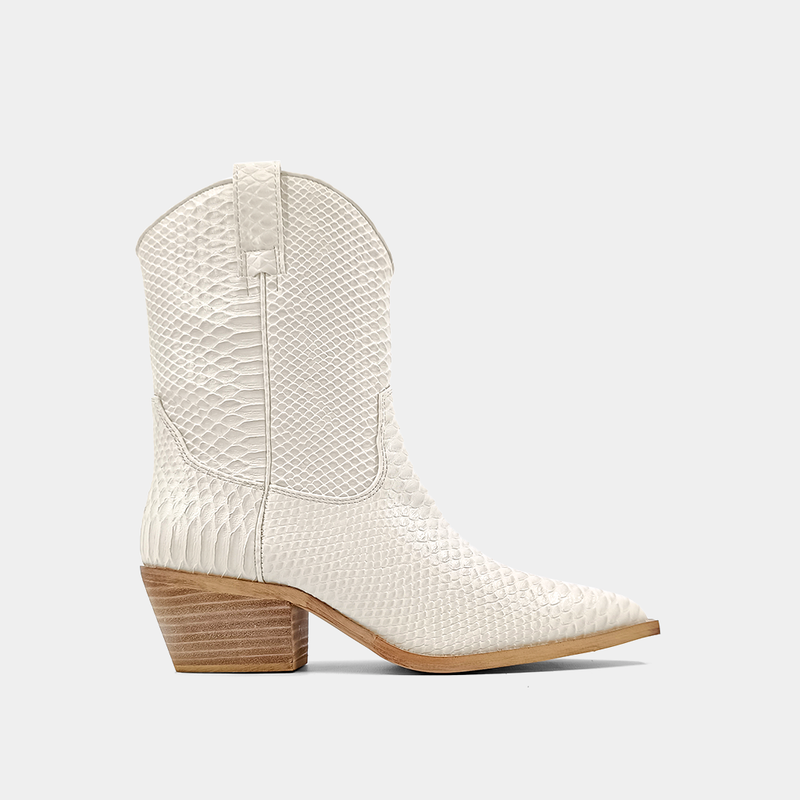 Snake Skin Boots