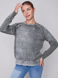 Charlie B Washed Out Sweater
