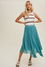 Load image into Gallery viewer, Mod Chiffon Midi Skirt