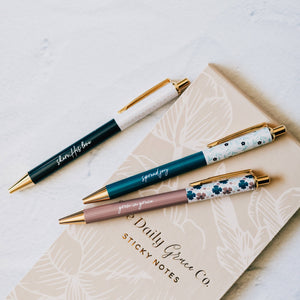 Grow in Grace Pen Set