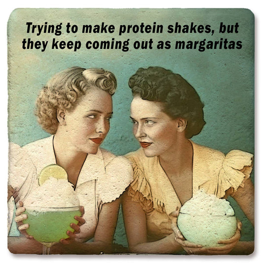 Trying to make protein shakes Coaster