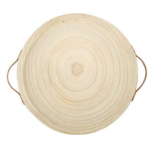 Paulownia Handle Tray - Nat