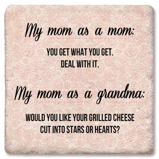 Coaster My mom as a Mom drink coaster