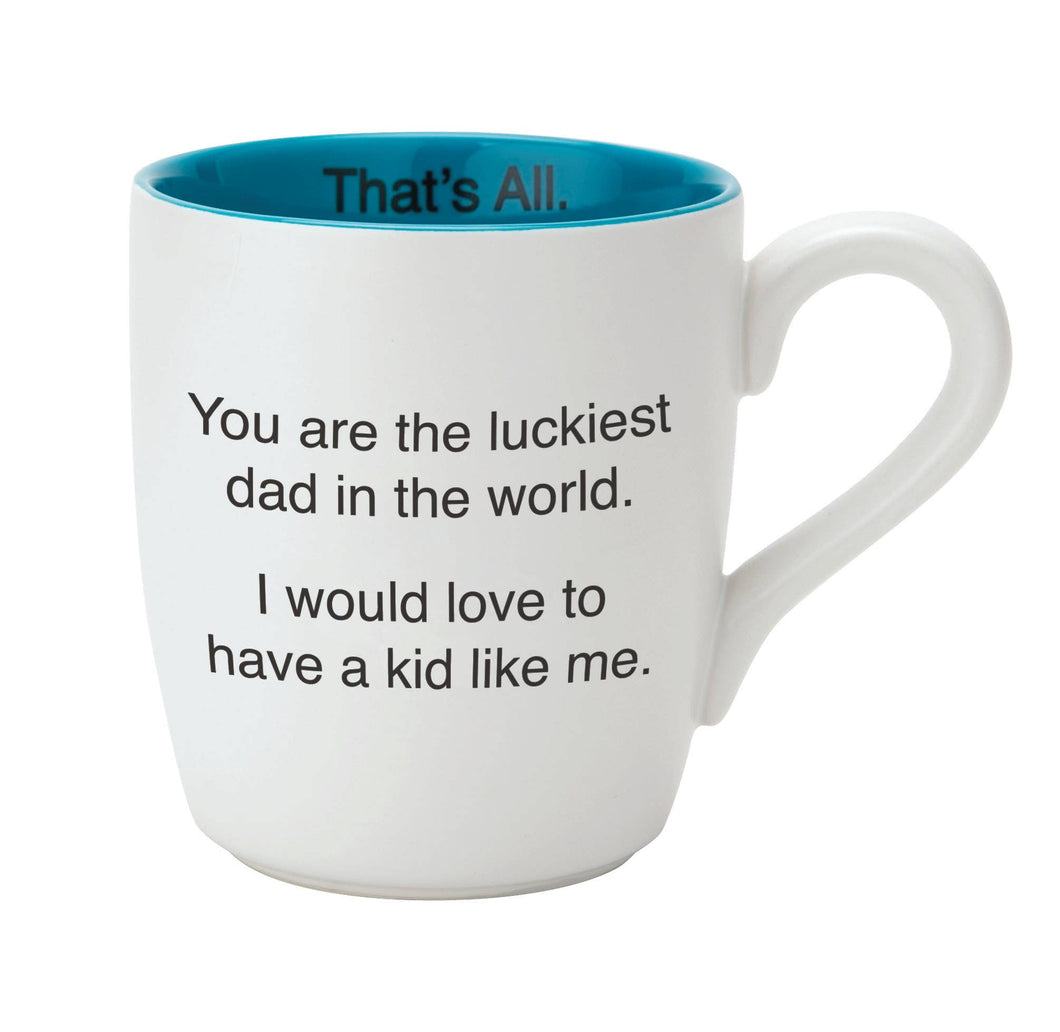 Luckiest Dad Mug