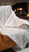 Load image into Gallery viewer, Fireside Faux Throw