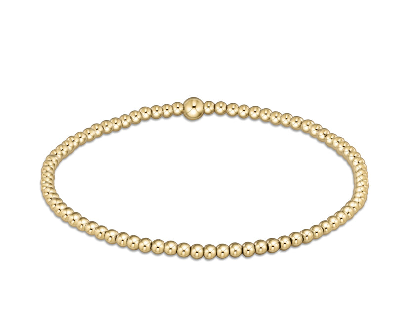 Enewton Classic Gold 2.5mm Bead Bracelet