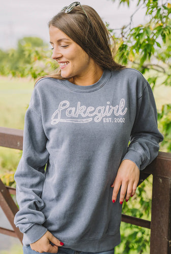 SALE Lakegirl Ringspun Crew Neck Sweatshirt