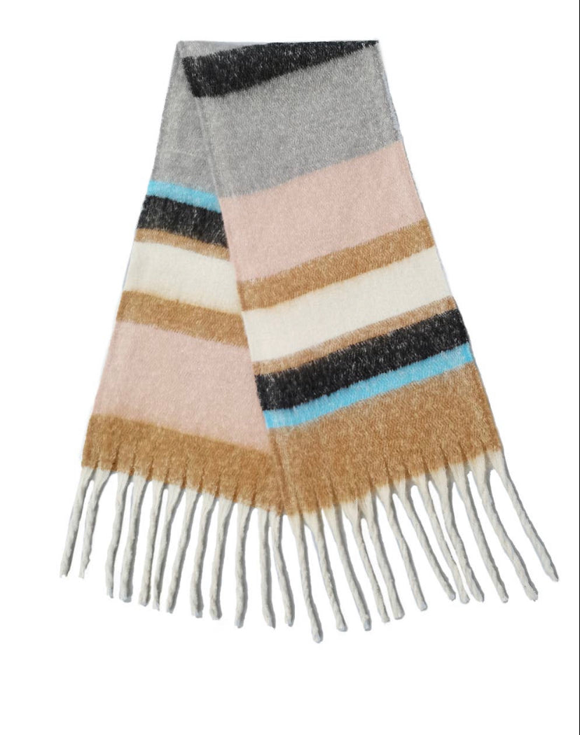 Chillin Color Block Scarf