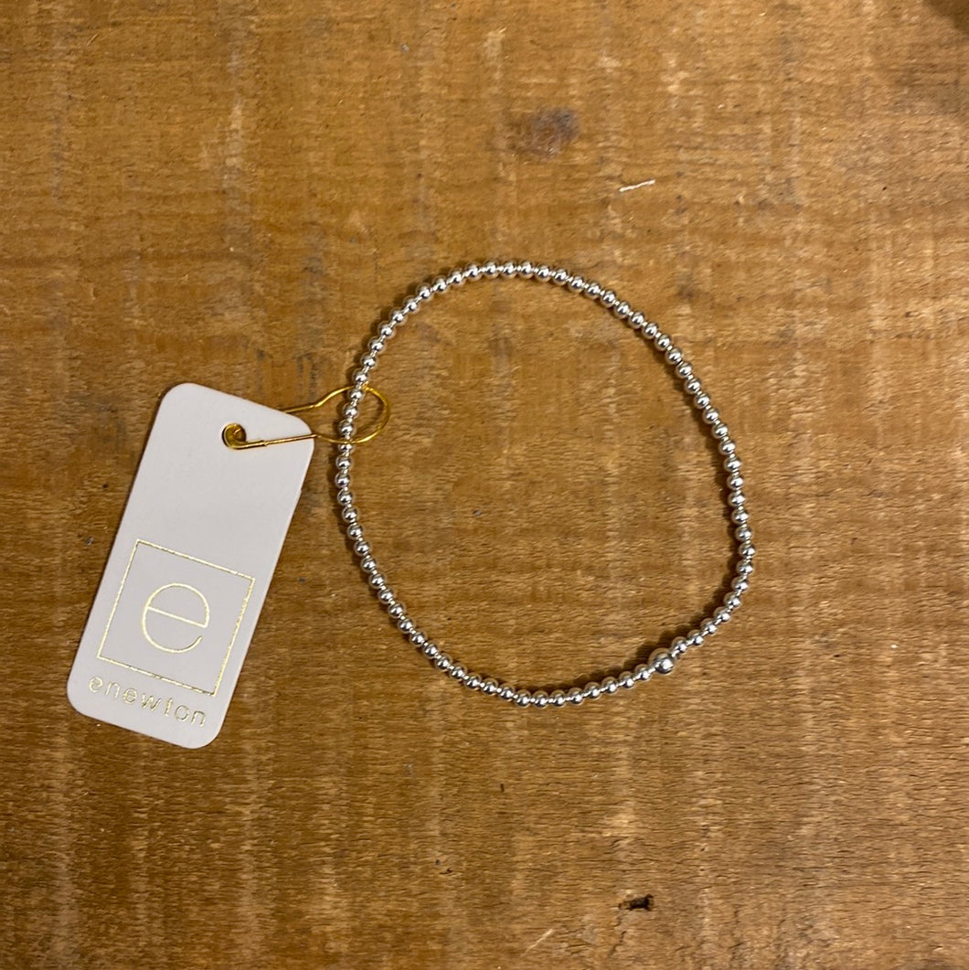 Enewton Classic Sterling 2.5 mm Beaded Bracelet