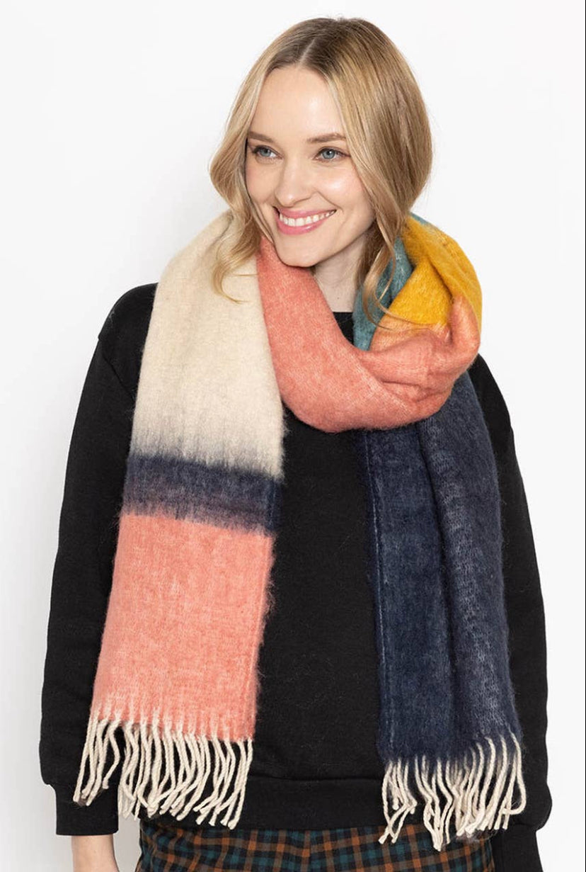 Chillin Color Block Scarf