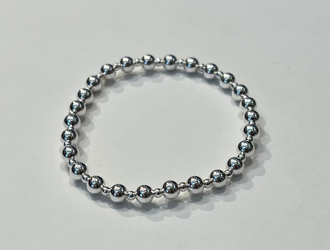 Enewton Classic Grateful Pattern 5mm Sterling Bracelet