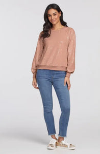 Tribal Mid Rise Ankle Jegging