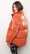 Load image into Gallery viewer, Charlie B Solid Liquid Puffer Coat