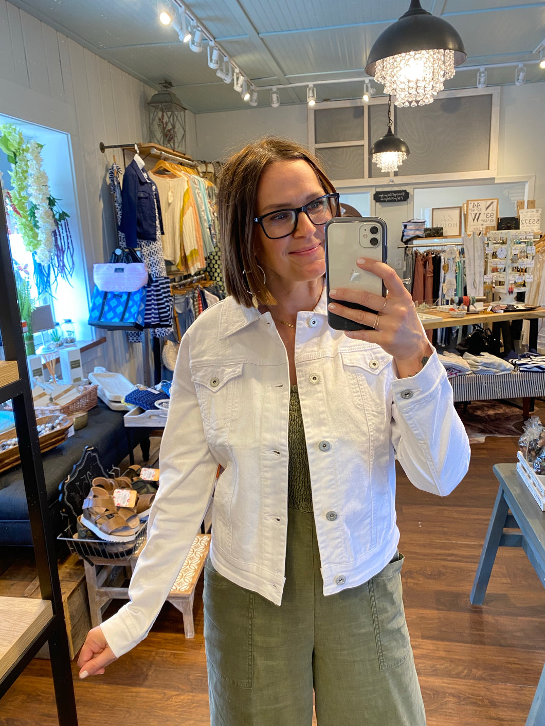 Rupert White Jean Jacket